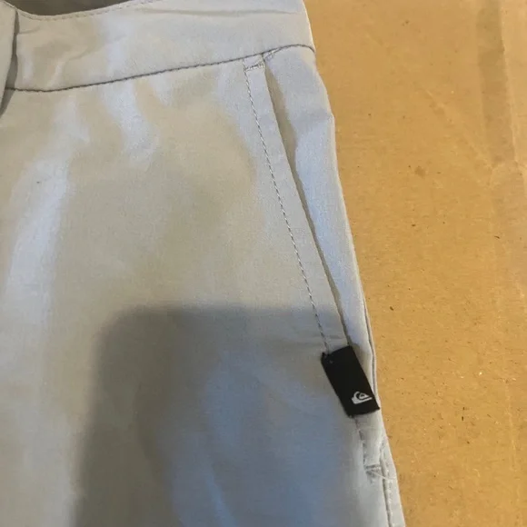 Quiksilver Shorts Mens 26/12 Blue Hybrid Walking Amphibian Stretch Skate Surf - Picture 2 of 13